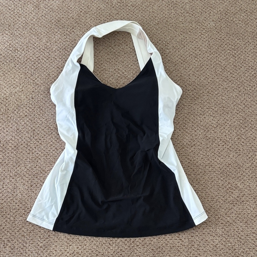 lululemon athletica Black and White Tank Top